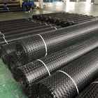Interlock Biaxial Plastic Geogrid For Soil Retainer High Tensile Strength