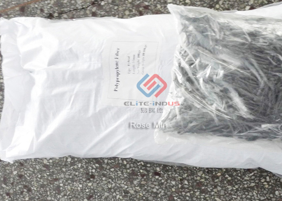 Acid Alkali Resistance  Polypropylene PP Reinforcing Bundle Twisted Fiber