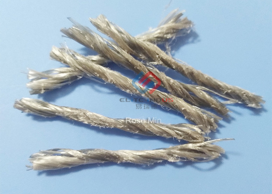 Acid Alkali Resistance  Polypropylene PP Reinforcing Bundle Twisted Fiber