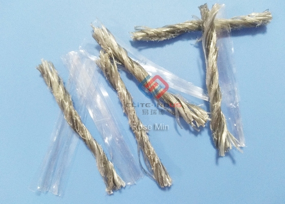 Extruded Macro Hybrid Reinforced Polypropylene Synthetic Fiber
